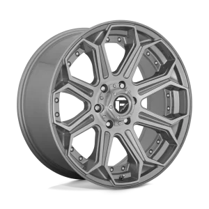 Fuel – D705 SIEGE – Gunmetal – 18″x9″ 1mm – Summer Wheels – D70518907550